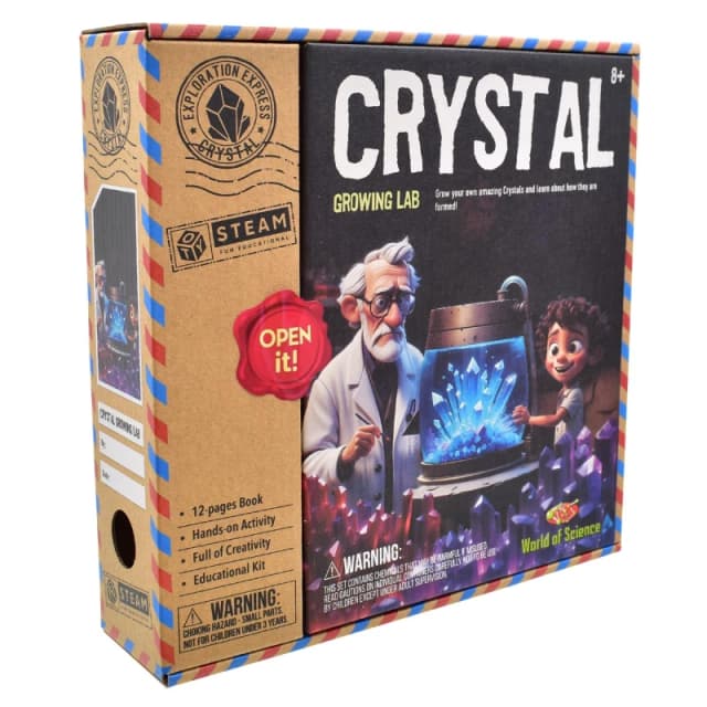 Kandytoys Kids Crystal Growing Science Kit Multi Colour unisex One Size