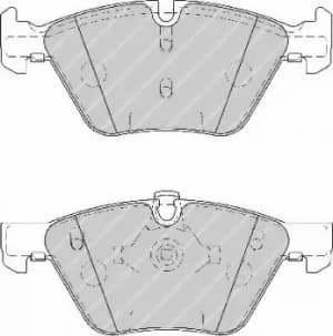 Ferodo FDB1773 Brake Pad Set Front Axle Premier Car
