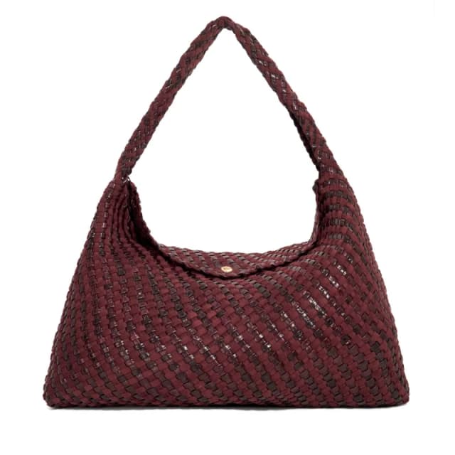 Dune London Womens Deliberate XL Shoulder Bag Purple female One Size