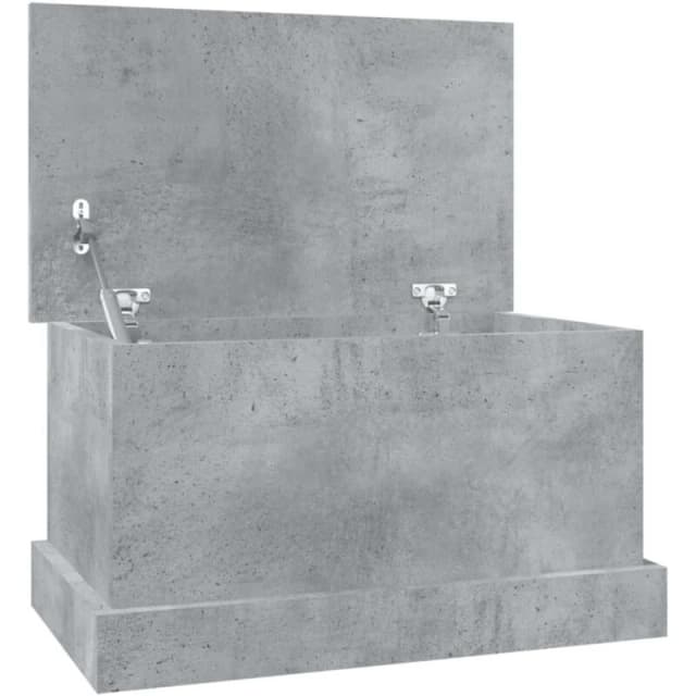VIDAXL Storage Box Concrete Grey 50x30x28cm Engineered Wood vidaXL 8720845793906