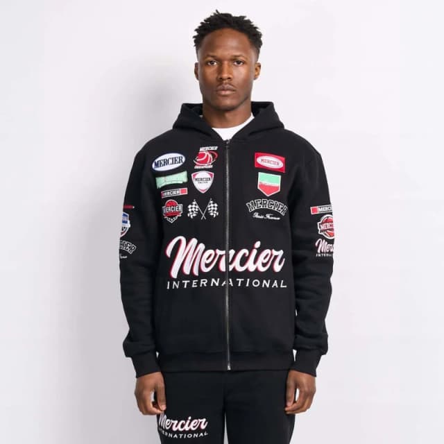 Mercier International Zip Hoodie - Black XS