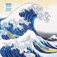 Adult Jigsaw Puzzle Hokusai: The Great Wave : 1000 Piece Jigsaw Puzzles
