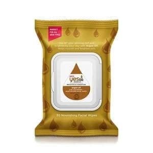 Yes To Argan Oil 2-in-1 Cleansing + Moisturising Wipes