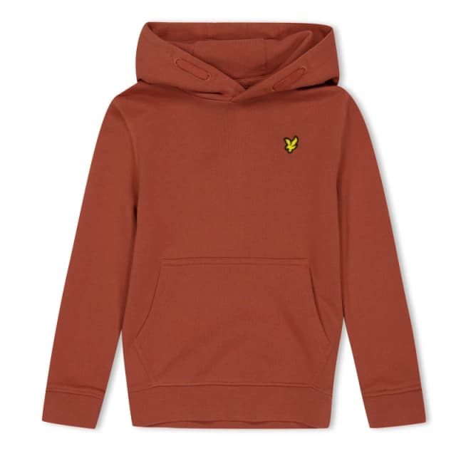 Lyle and Scott Kids Pull Over Hoodie Brick male 3-4 Yrs