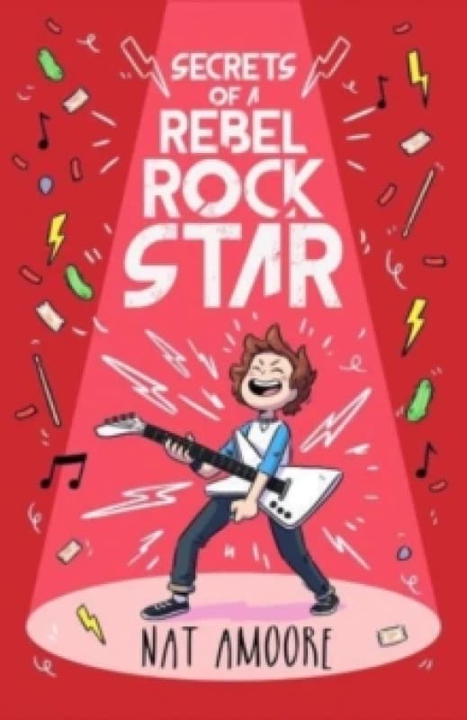 Nat Amoore Secrets of a Rebel Rock Star Book Multi unisex