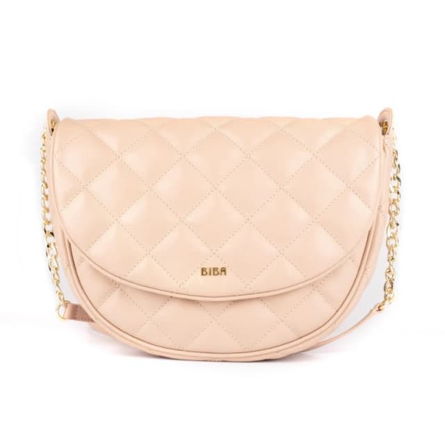 Biba Biba Leather Quilted Shoulder Bag - Neutral Neutral One Size