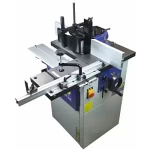 W030 Woodworking Spindle Moulder,Sliding Carriage,30mm Spdle - Charnwood