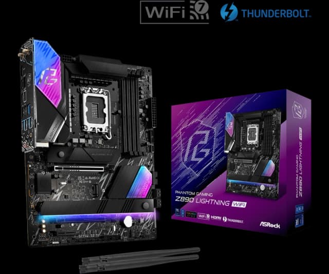 ASRock Z890 Lightning WiFi Gaming Motherboard