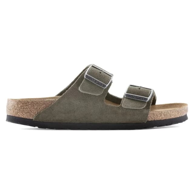 Birkenstock Suede leather sliders Birkenstock Arizona Vert Unisex 38 Etroit