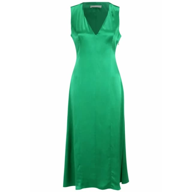 tamaris Sleeveless v-neck dress For Her Tamaris Amasra Vert Female 42