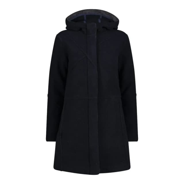 Womens hooded coat CMP Noir Female D34