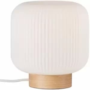 Nordlux Milford Cylindrical Table Lamp Brown, E27