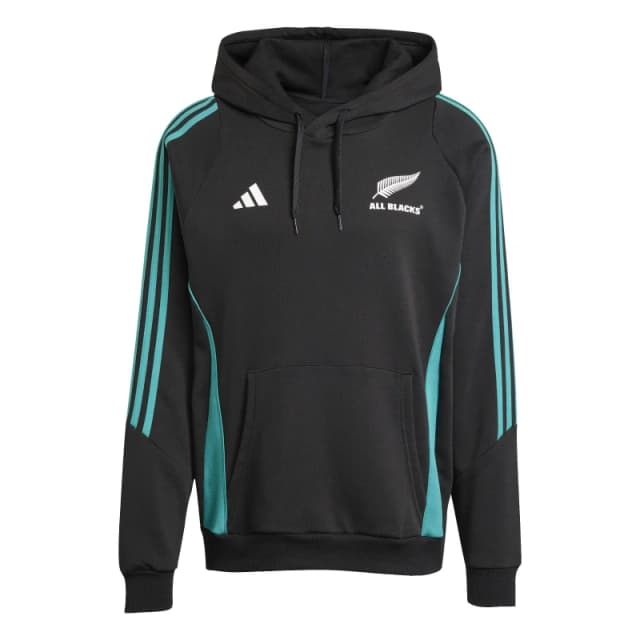 adidas All Blacks Hoodie 2025 Mens Black/Teal male S