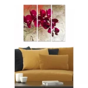 MDF2137992 Multicolor Decorative MDF Painting (3 Pieces)