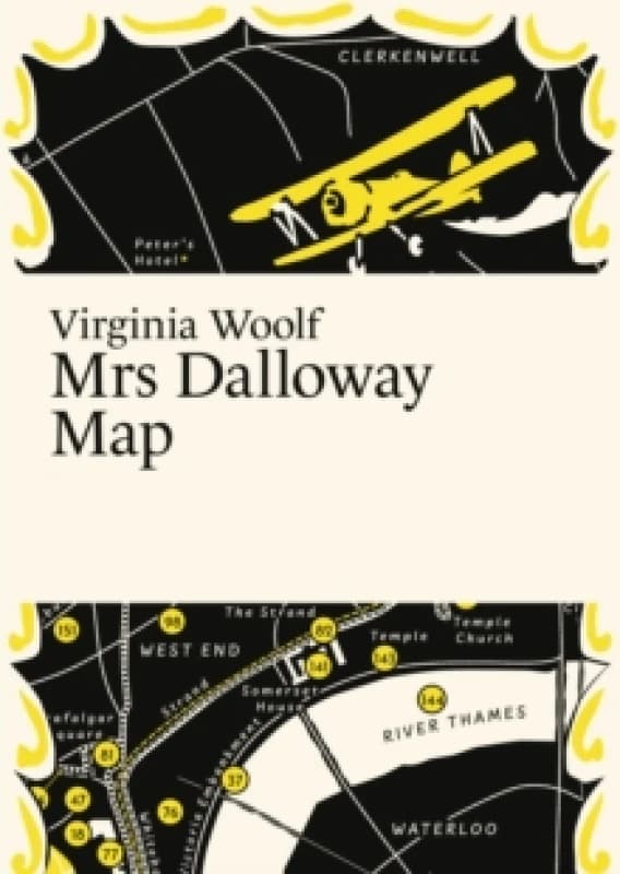 Virginia Woolf, Mrs Dalloway Map Fold-out book or chart