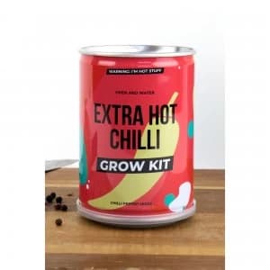 Extra Hot Chillies Grow Kit Tin