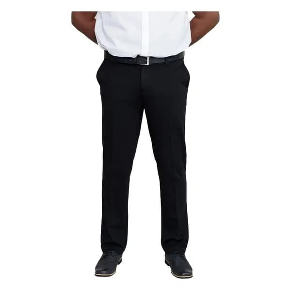 D555 by Duke Duke Super Stretch Trouser Colour: BLACK, Size: 52S