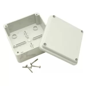 Gewiss GW 44 204 Junction Box Ip56 Screwed Lid Grey 100 x 100 x 50...