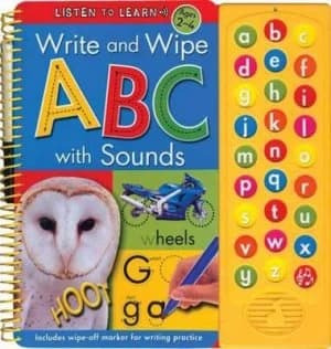 Write and Wipe Abc with Sounds Hardback