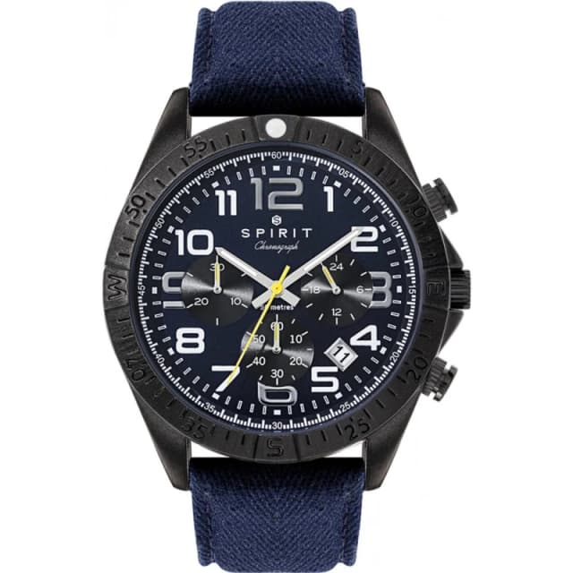Spirit SP1016 Blue Canvas Strap Watch - W27191