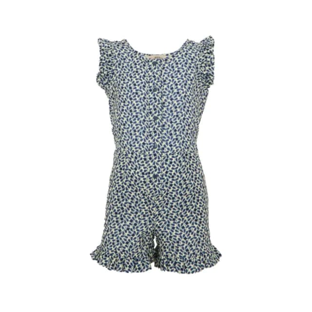 Poplin jumpsuit for girls Regatta Orla Kiely Bleu Female 3/4 ans