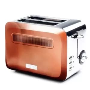 Haden Boston 2 Slice Pyramid Toaster 189738 in Copper