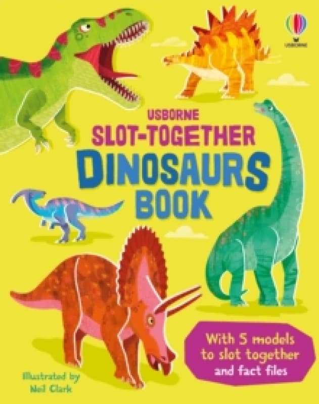 Slot-together Dinosaurs Book Board book