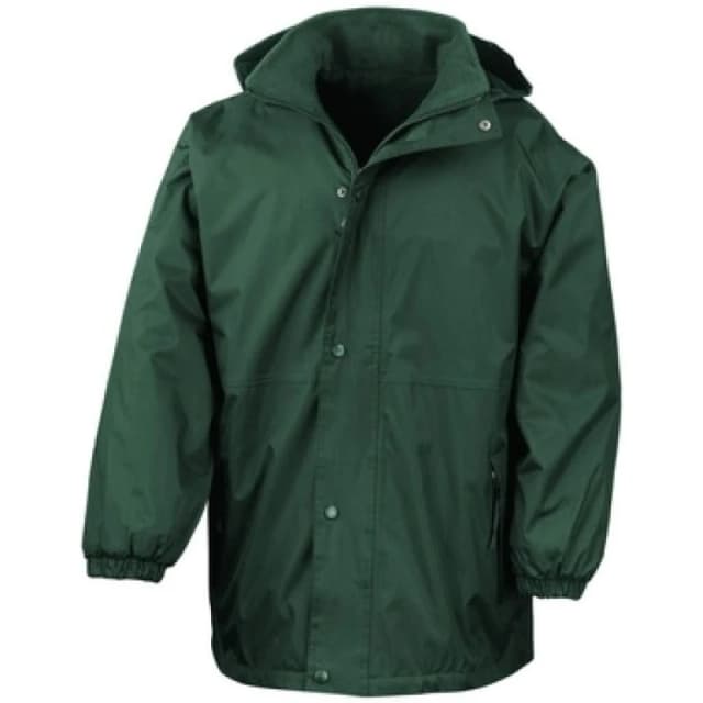 Result Result Men Reversible StormDri 4,000 Waterproof Windproof Anti Pilling Fleece Jacket in Bottle Green Size: Small Bottle Green S Male 50557475
