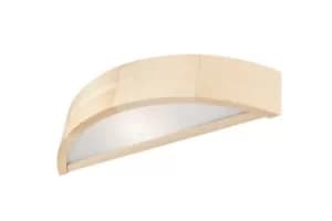 ntegrated LED Wall Light Pine, 1x E27