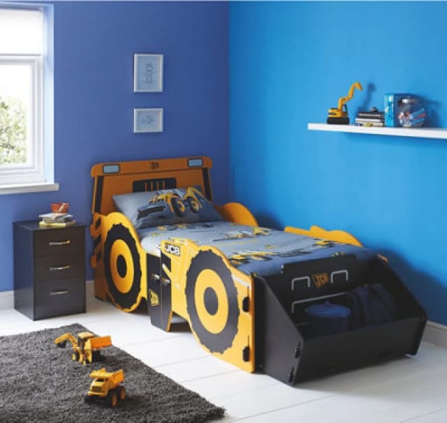 Kidsaw JCB Digger Bed Frame - 3ft Single