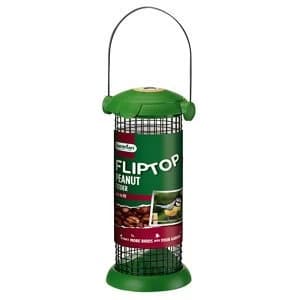 Westland Flip Top Plastic & steel Peanut Bird feeder