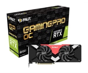 Palit Gaming Pro GeForce RTX2080 8GB GDDR6 Graphics Card
