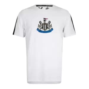 Castore Newcastle Short Sleeve T Shirt - White