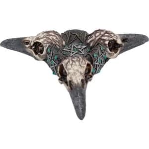 Trio of Ravens Crystal Ball Holder