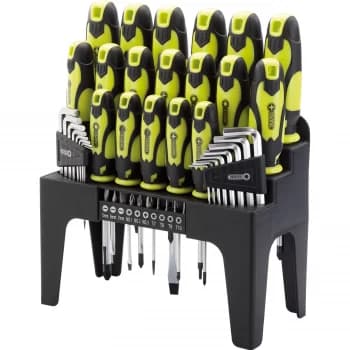 Draper 44 Piece Screwdriver, Hex Key & Bit Set