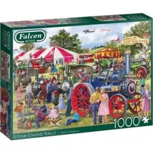 Falcon de luxe Steam Engine Rally 1000 Piece Jigsaw Puzzle
