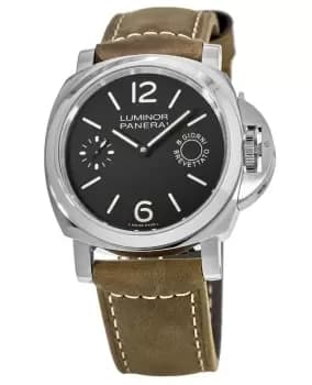 Panerai Luminor Marina 8 Days Acciaio 44mm Leather Strap Mens Watch PAM00590 PAM00590