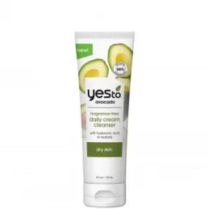 yes to Avocado Fragrance Free Daily Cream Cleanser 118ml