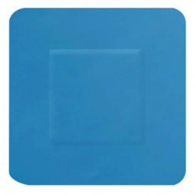 Hygio Detectable Square Plasters 100 Blue (Box of 100)