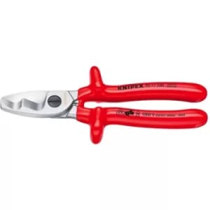 Knipex 95 17 200 VDE Cable Shears With Twin Cutting Edge 200mm