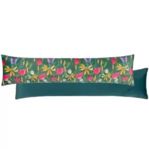 House of Bloom Celandine Draught Excluder Teal