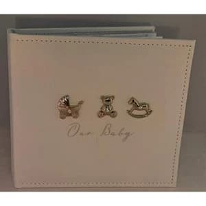 Bambino 3 Icon Linen Fabric Album 50 Prints 4" x 6"