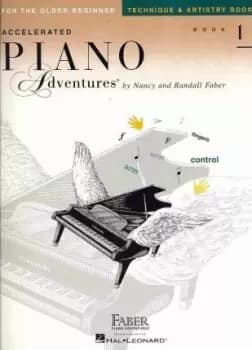 Piano Adventures for the Older Beginner Tech Bk 1 by Nancy Faber
