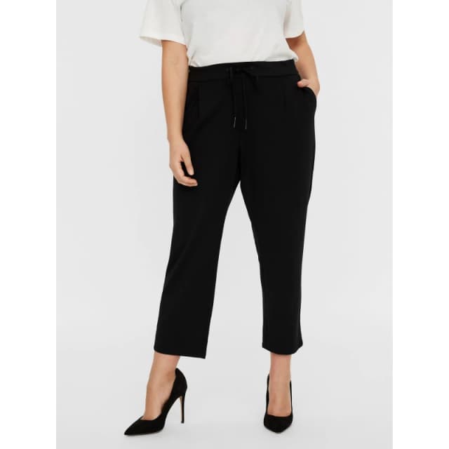 Vero Moda Curve Tapered Trousers - Black 14