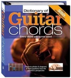 Dictionary of Guitar Chords by Hinkler Books Pty Ltd Hardback