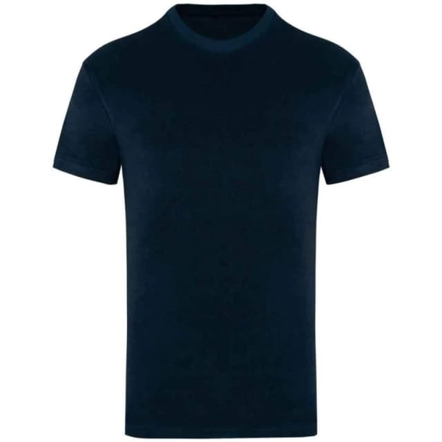 Native Spirit Mens Terry Towel T-Shirt in Navy Size: XS Navy Male XS