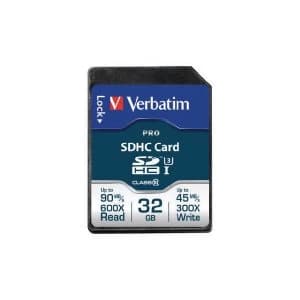 Verbatim Pro 32GB SDHC Memory Card