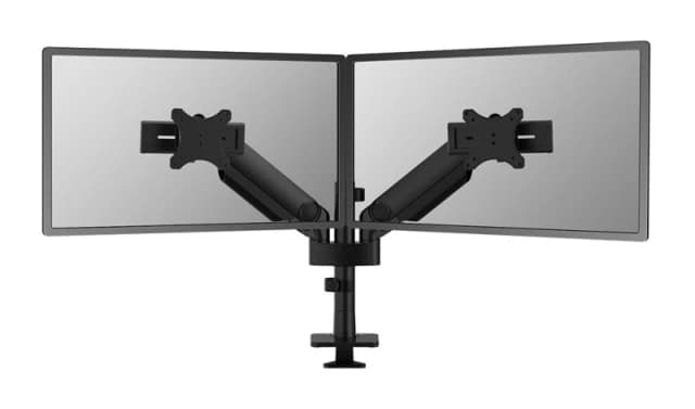 Neomounts Neomounts DS65S-950BL2 Monitor desk mount 61,0cm (24) - 86,4cm (34) Black Height-adjustable, Tiltable, Swivelling, Swivelling DS65S-950BL2