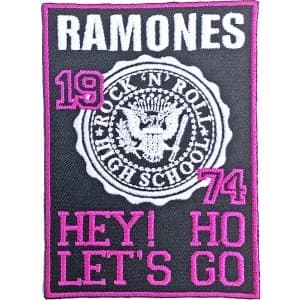 Ramones - High School Standard Patch