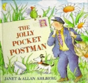 The Jolly Pocket Postman by Janet Ahlberg Hardback